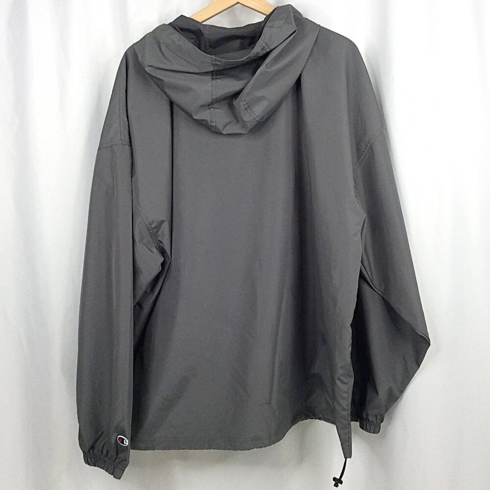 NWT‎ Champion 3XL Pierce College Raiders Hooded 1/4 Zip Pullover Jacket WA - Picture 2 of 6